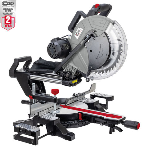 SIP 12" Sliding Compound Mitre Saw with Laser