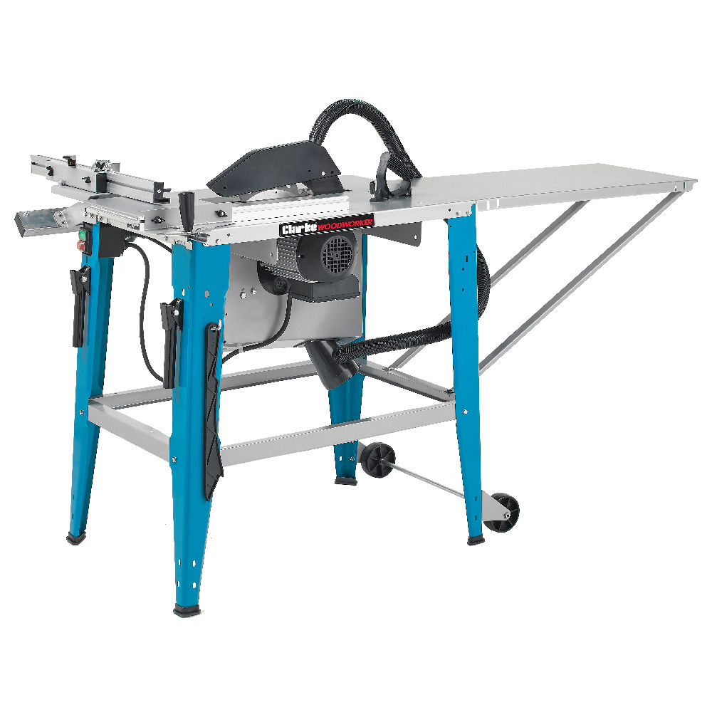 Clarke CCS12B 12" (315mm) Contractor Table Saw with Sliding Carriage