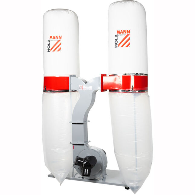 Image of Holzmann ABS3880 Dust Extractor with Triple Inlet (230V)