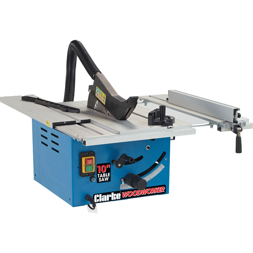 Clarke Cts14 10 250mm Table Saw With Extension Tables Machine Mart Machine Mart