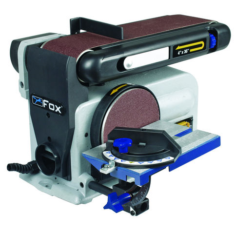 Image of Fox Fox F31-462 4" Belt & 6" Disc Sander (230V)