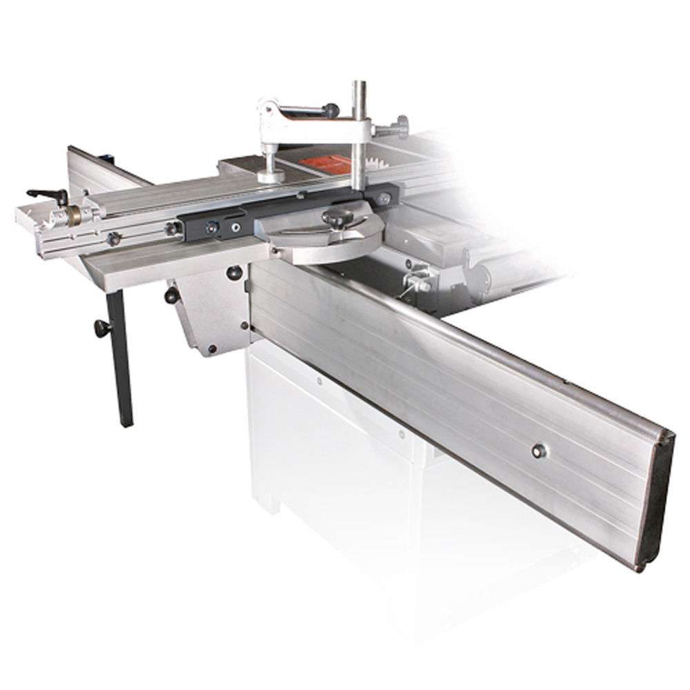 Table saw with sliding carriage