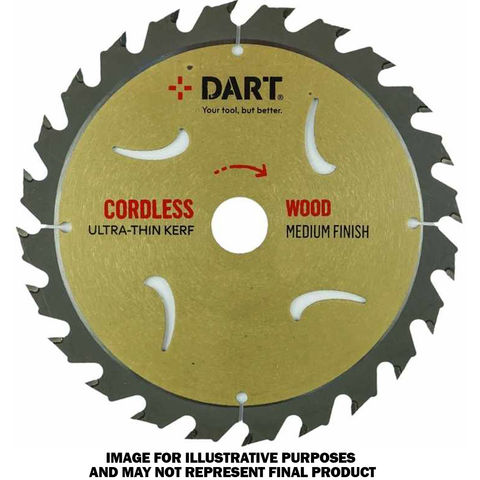 Image of Dart DART Gold ATB Wood Saw Blade 160mm x 20 Bore x 24 Teeth