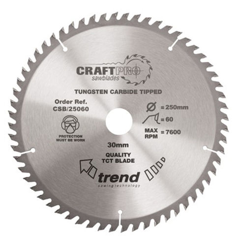 Image of Trend Trend CSB/19060 Craft Saw Blade 190x30mm 60T