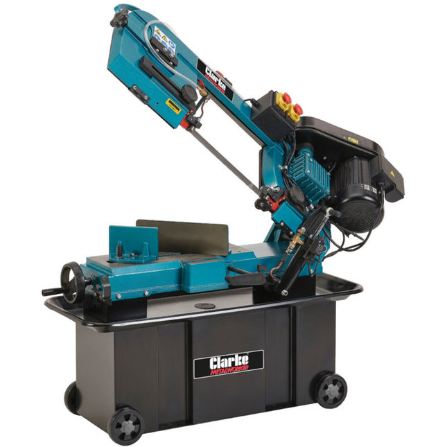 Clarke Cbs7mc 270x180mm -10-5/8"x7"- Metal Cutting Bandsaw