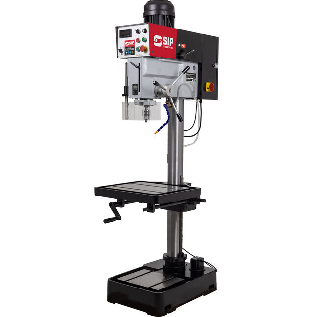 Sip Industrial 1720 F32-id Vari-speed 2.2kw 400v Floor Pillar Drill