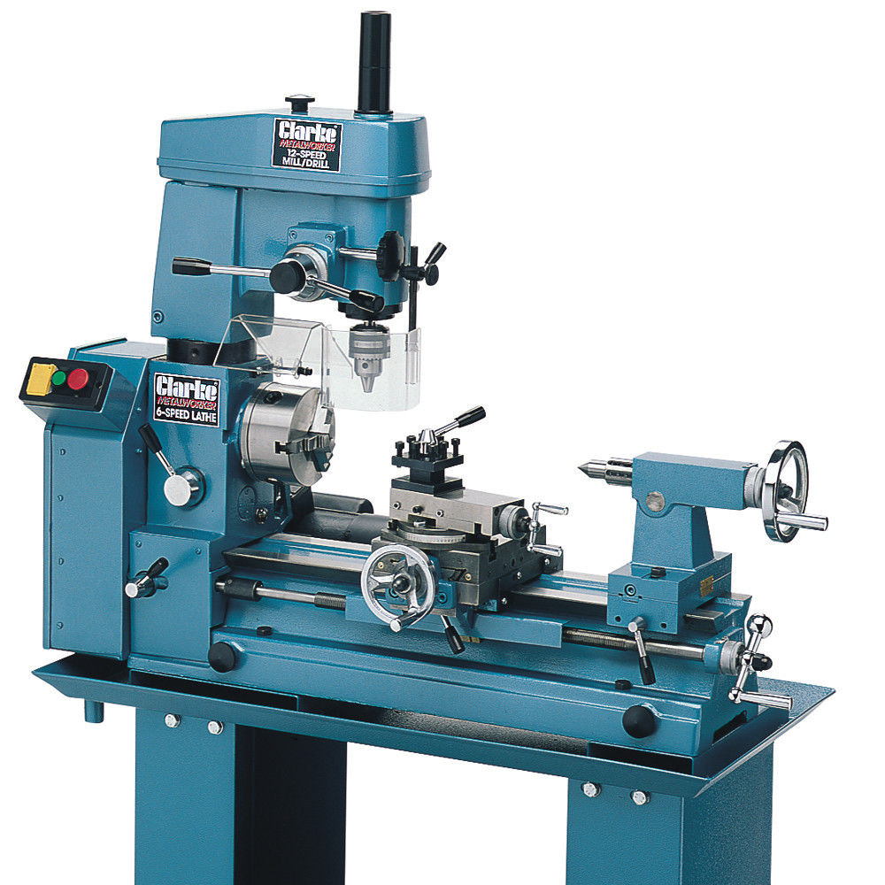 Clarke CL500M Metal Lathe with Mill 
