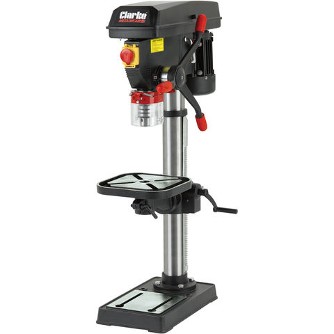Image of Back In Stock Clarke CDP202B 16 Speed Bench Engineering Drill Press with Square Table (230V)