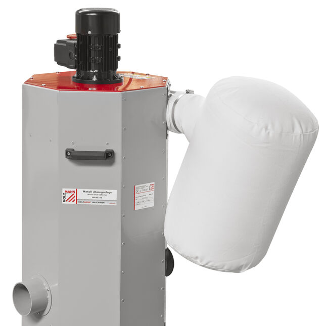 Image of Holzmann MABS750 1100m³/h 750W Metal Dust Collector (230V)