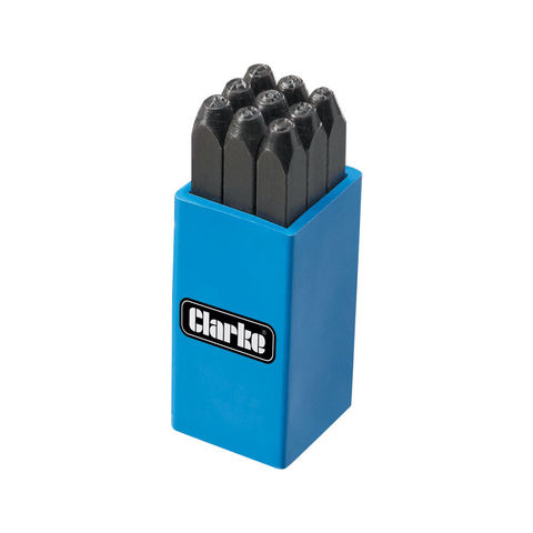 Clarke ET144 2.5mm Number Punch Set