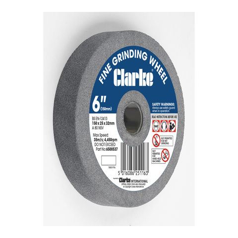 Photo of Clarke Clarke 6” -150mm- Fine Grinding Wheel For Chdbg500