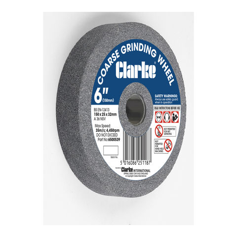 Image of Clarke Clarke 6” (150mm) Coarse Grinding Wheel for CHDBG500