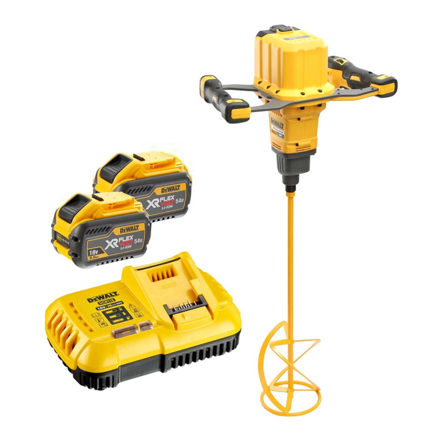 Drill Dewalt Mixer Dcd240x2 DEWALT DCD240X2 54V Flexvolt Paddle