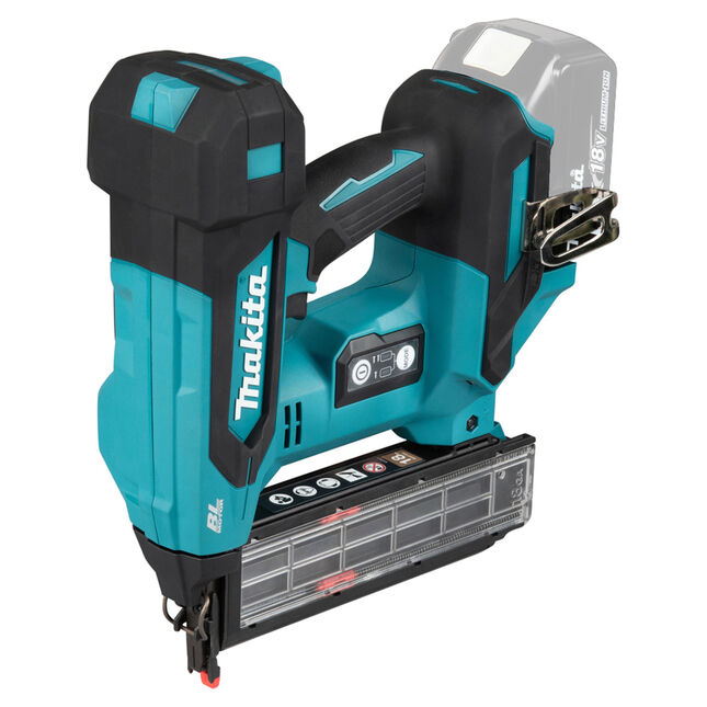 Image of Makita DBN501 18v LXT Cordless Brushless 18 Gauge Brad Nailer No Batteries No Charger Case