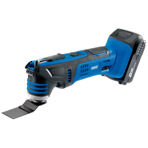 Draper D20 20V Oscillating Multi Tool with 2Ah Battery and Charger