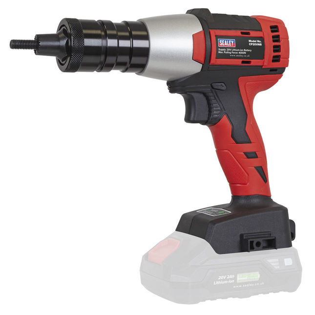 Sealey Cp20nvr Sv20 Series Brushless Cordless Nut Riveter 20v - Body Only