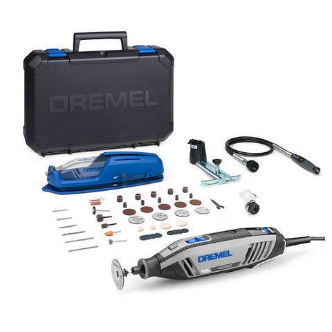 Photo of Dremel Dremel 4250 3/45 Corded Multi-tool -175w- With 45 Accessories & 3 Attachments