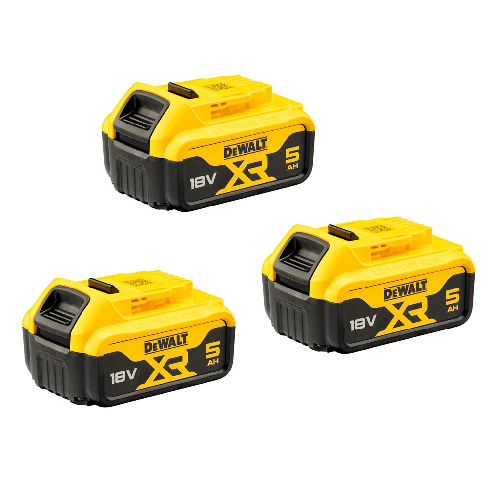 DeWalt DCK690P3T-GB 18V 6 piece BL XR Cordless Kit with 3 x 5Ah ...