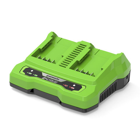 Greenworks 24V Twin Port 2A Charger