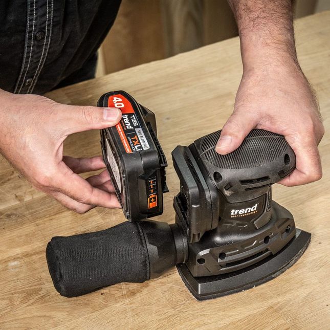 Trend Levigatrice A Batteria Per Terzo Foglio 18V (utensile Nudo), T18S/TSSB - 2