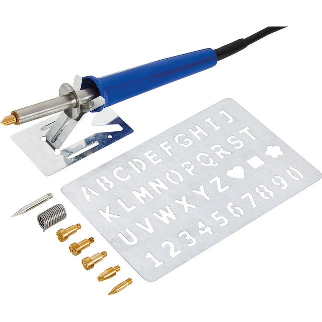 View Blue Spot 30w Woodburning Soldering Iron Kit
