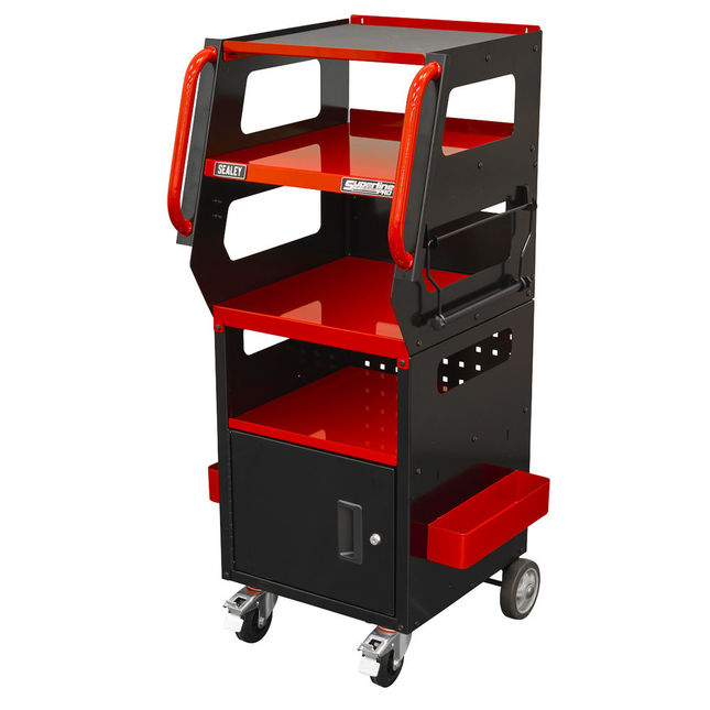 Sealey Apdt435r Diagnostics Trolley 4-level