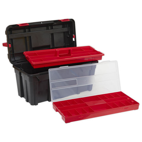 Sealey 580mm Toolbox with Locking Carry Handle - Machine Mart - Machine ...