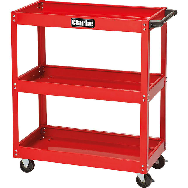 Clarke Ctt3e - 3 Tier Service Trolley