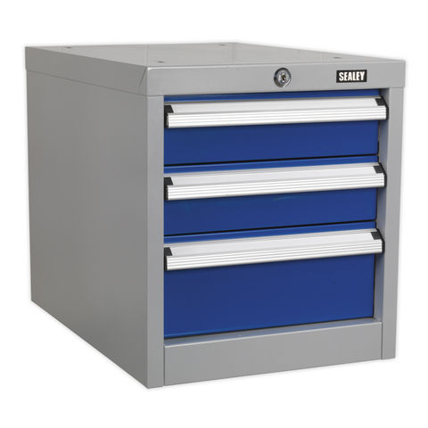 Image of Sealey Sealey API16 Triple Drawer Unit for API Series Workbenches