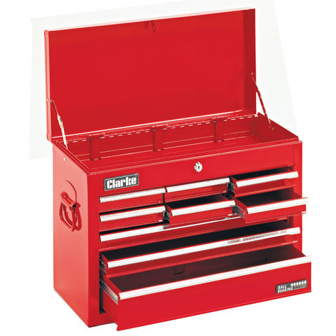 Clarke CTC900B Mechanics' Steel 9 Drawer Tool Chest