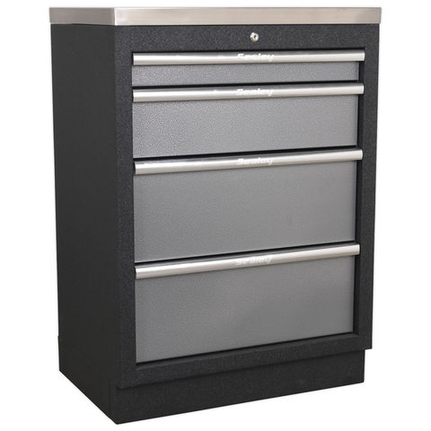 Image of Sealey Sealey APMS51 Modular 4 Drawer Floor Cabinet 680mm