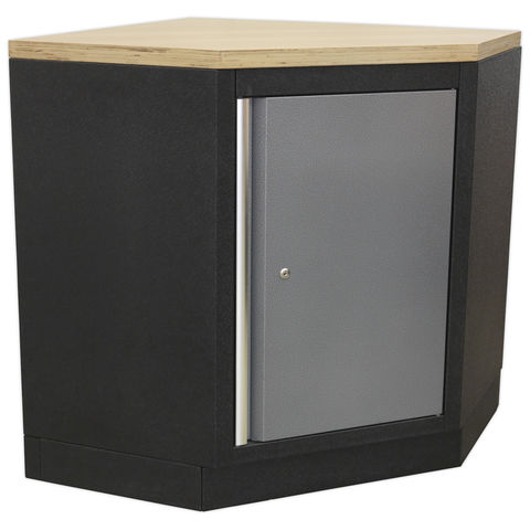 Photo of Sealey Sealey Apms60 Modular Corner Floor Cabinet 865mm