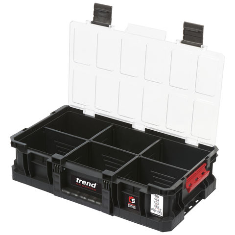 Photo of Trend Trend Ms/c/100d Compact Storage Toolbox 100mm With 12 Dividers