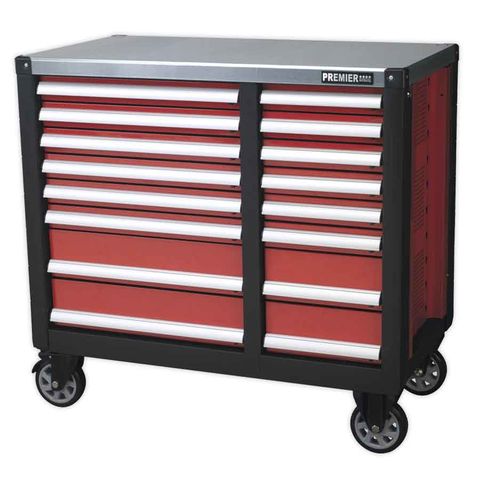 Photo of Sealey Sealey Ap2416 Mobile Workstation 16 Drawer With Ball Bearing Slides