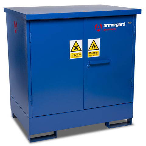 Image of Machine Mart Xtra Armorgard DB2 DrumBank 2 Fuel Drum Storage Cabinet