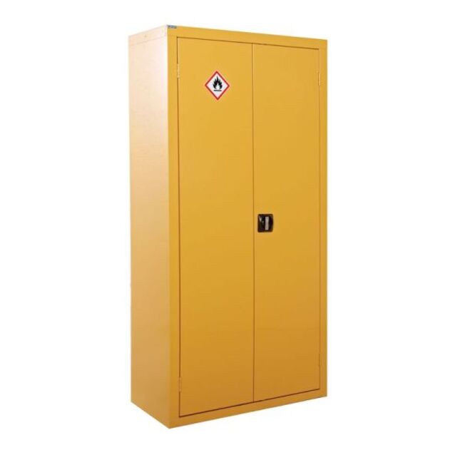Image of HazSafe® Hazardous Cupboard - Including 3 Shelves - 1800x900x460mm