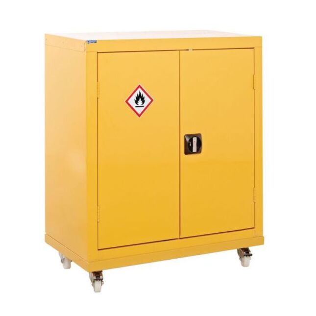 Image of HazSafe® Mobile Hazardous Cupboard - 1040x900x460mm