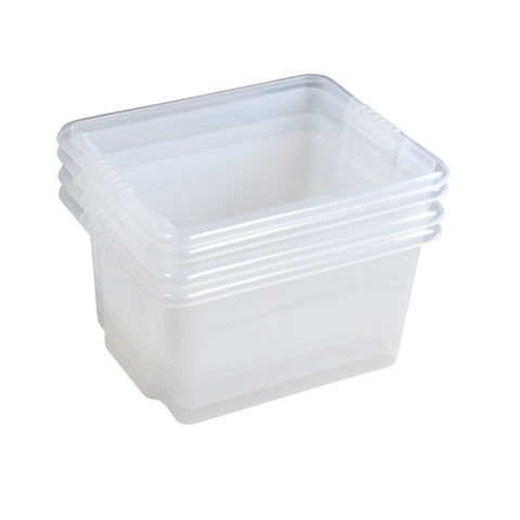 Topstore 012450/WOL/10 TopBox 24 Litre Containers without Lids (10 Pack)