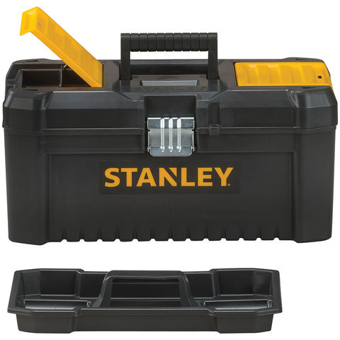 Image of Stanley Stanley 16'' Essential Toolbox with Metal Latches