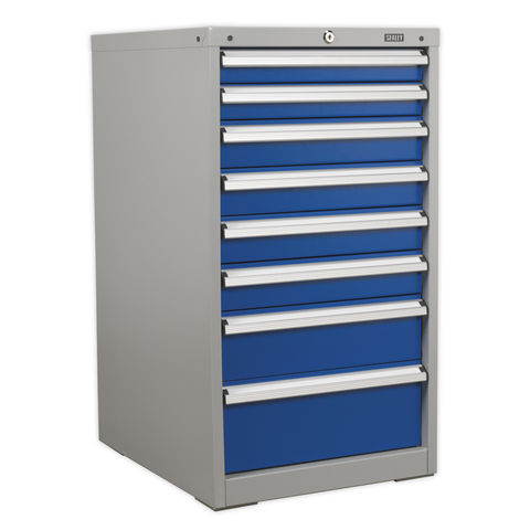 Image of Sealey Sealey API5658 Premier Industrial 8 Drawer Mobile Cabinet