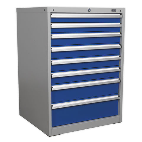 Photo of Sealey Sealey Api7238 Premier Industrial 8 Drawer Mobile Cabinet