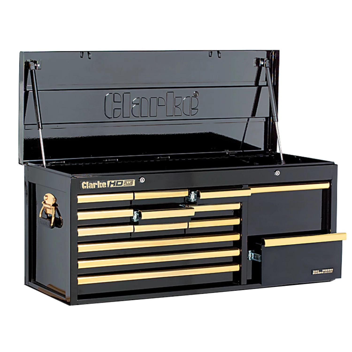 Clarke CBB224BGC Extra Large HD Plus 14 Drawer Tool Chest (Black