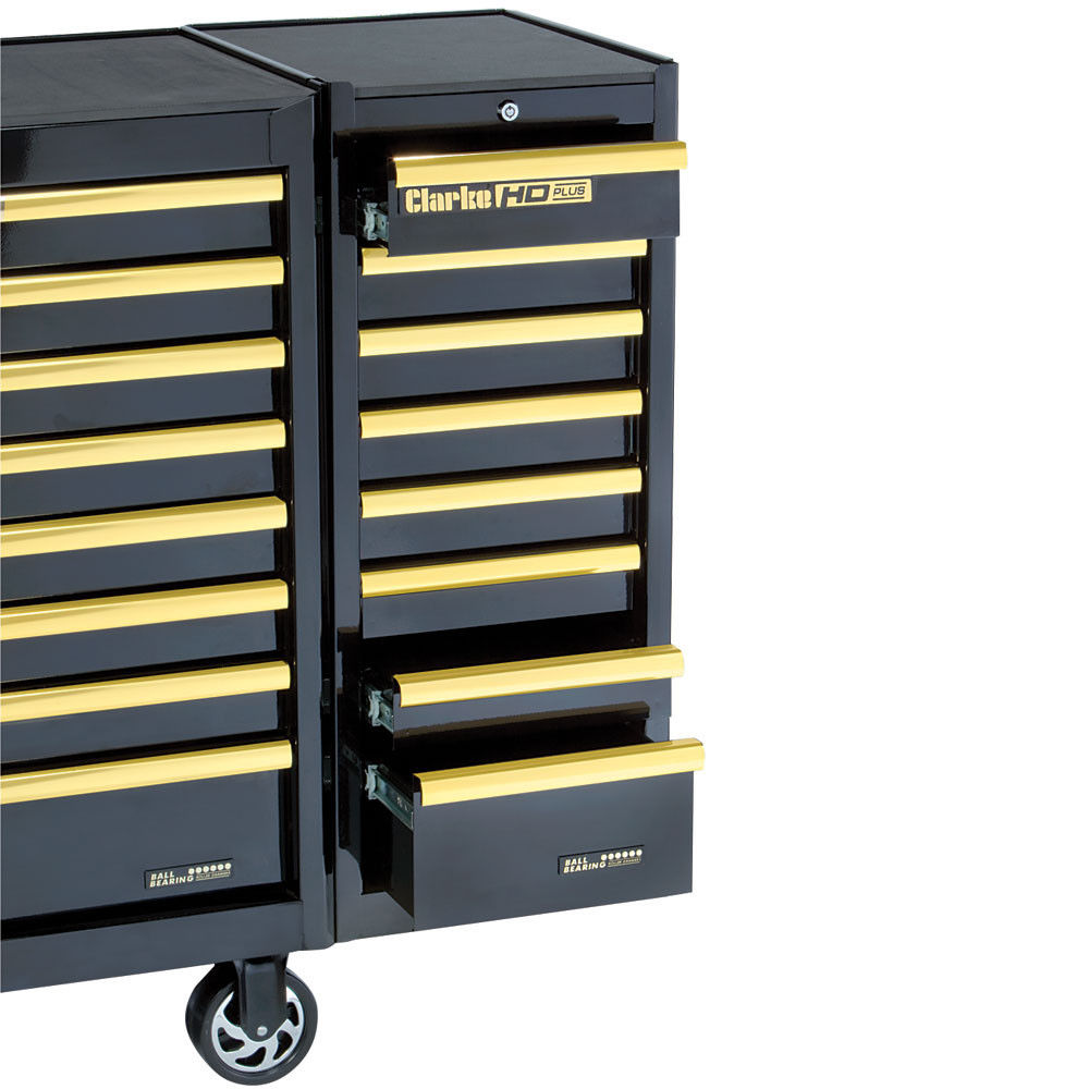 clarke black and gold tool box
