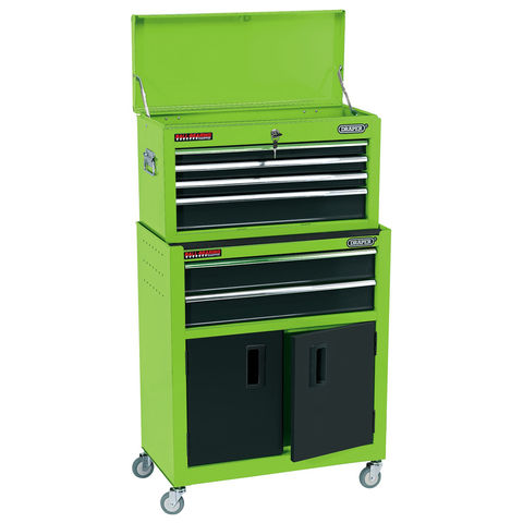 Draper RCTC6/G 24" Combined Roller Cabinet and Tool Chest (6 Drawer)