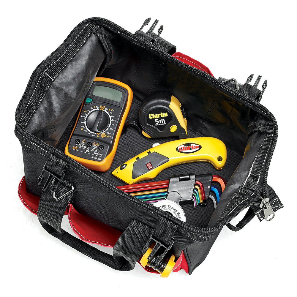 Clarke CHT783 Tool Bag With Seat Machine Mart Machine Mart