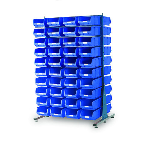 Topstore MDS1.5 Spacemaster TC Double Sided Bin Kit 80 x TC4 Blue 011528C