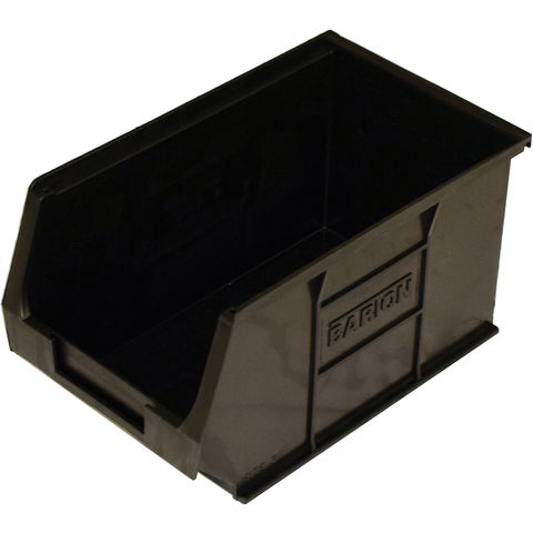 Image of Barton Storage Barton Topstore TC3 Black Recycled Containers (Pack of 10)