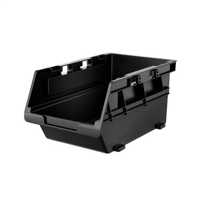 Image of BUNKER® 31773 Stack Storage Bin Set 6pk (Black)