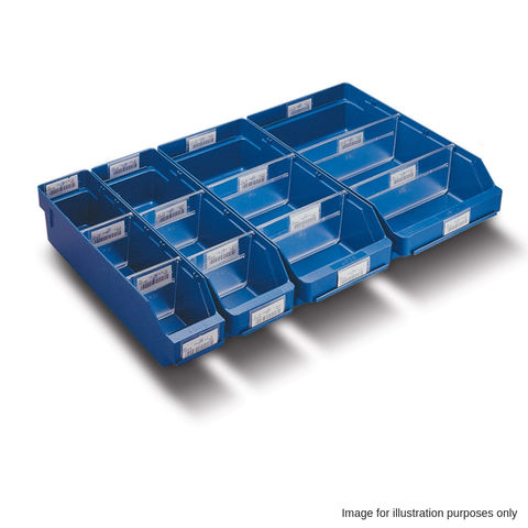 Image of Barton Storage Barton 4009 Blue Shelf Bin (40 Pack)