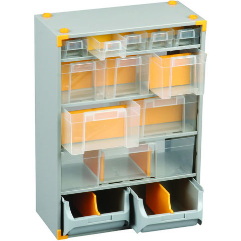 Photo of Barton Storage Barton Multi Drawer Metal Plus 27 Cabinet X 2